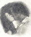 Phantom and Cristine. Kiss